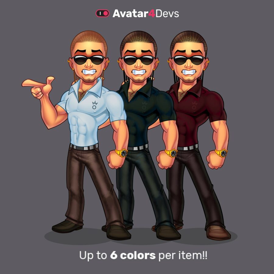 6 Color variations
