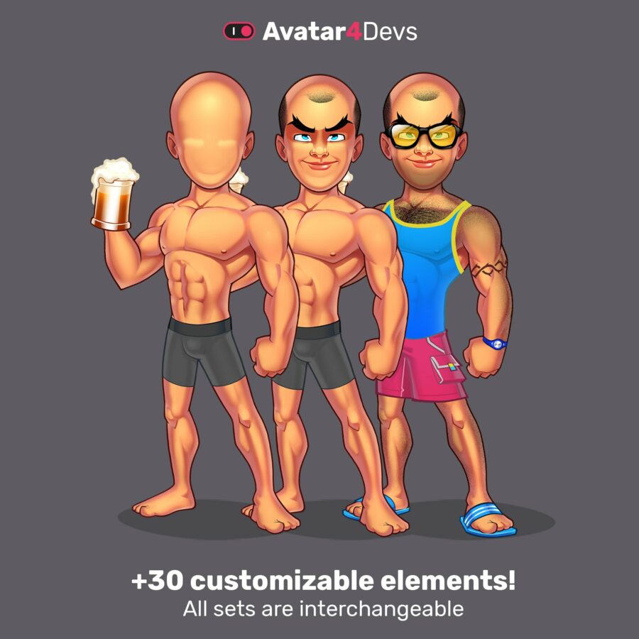 Beach Avatar creator