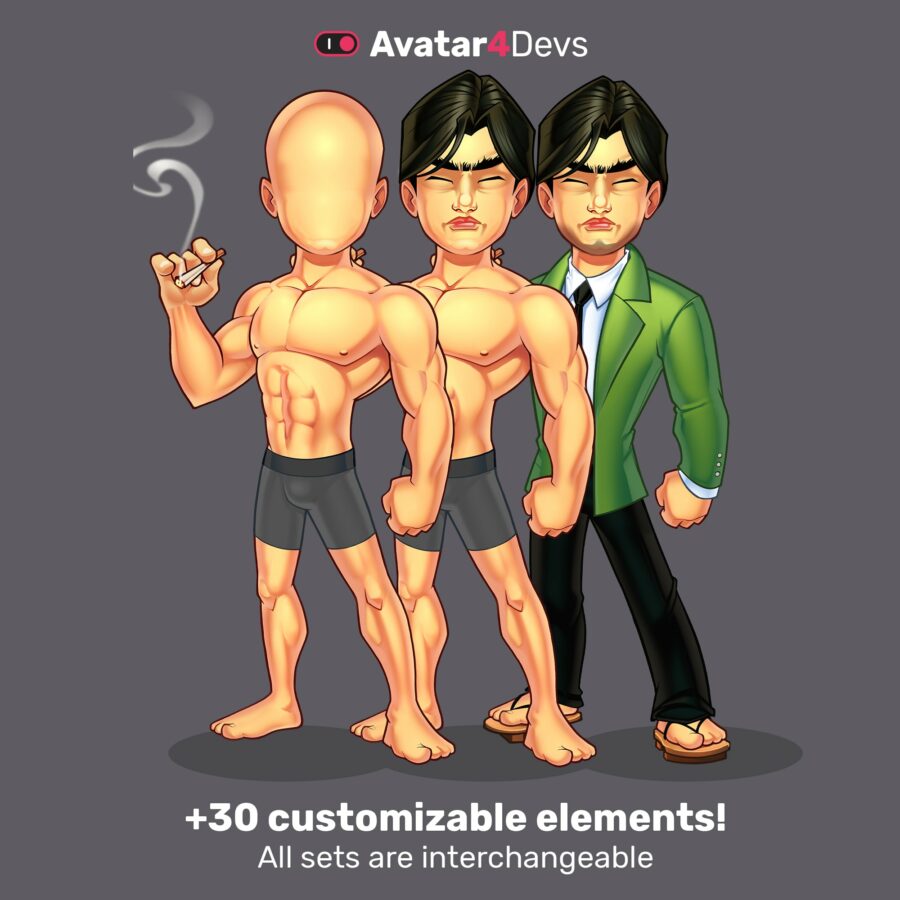 30 customisable elements