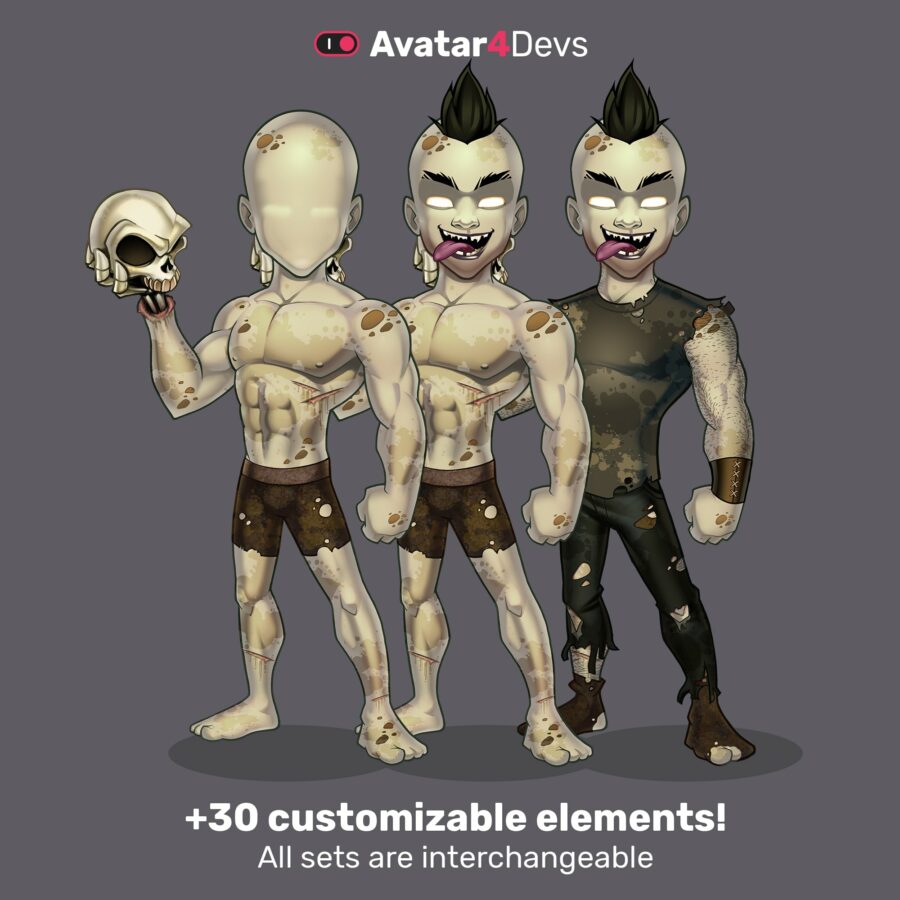 30 customisable elements