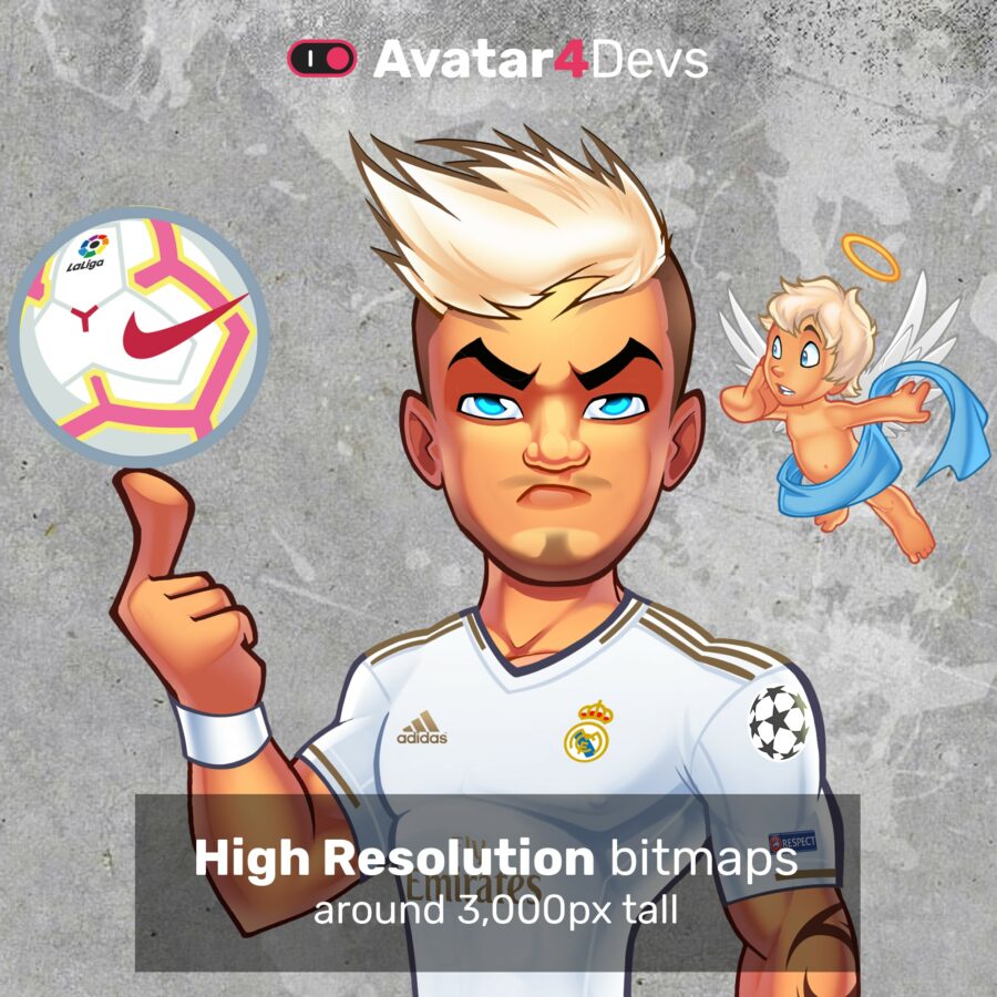 Football man avatar