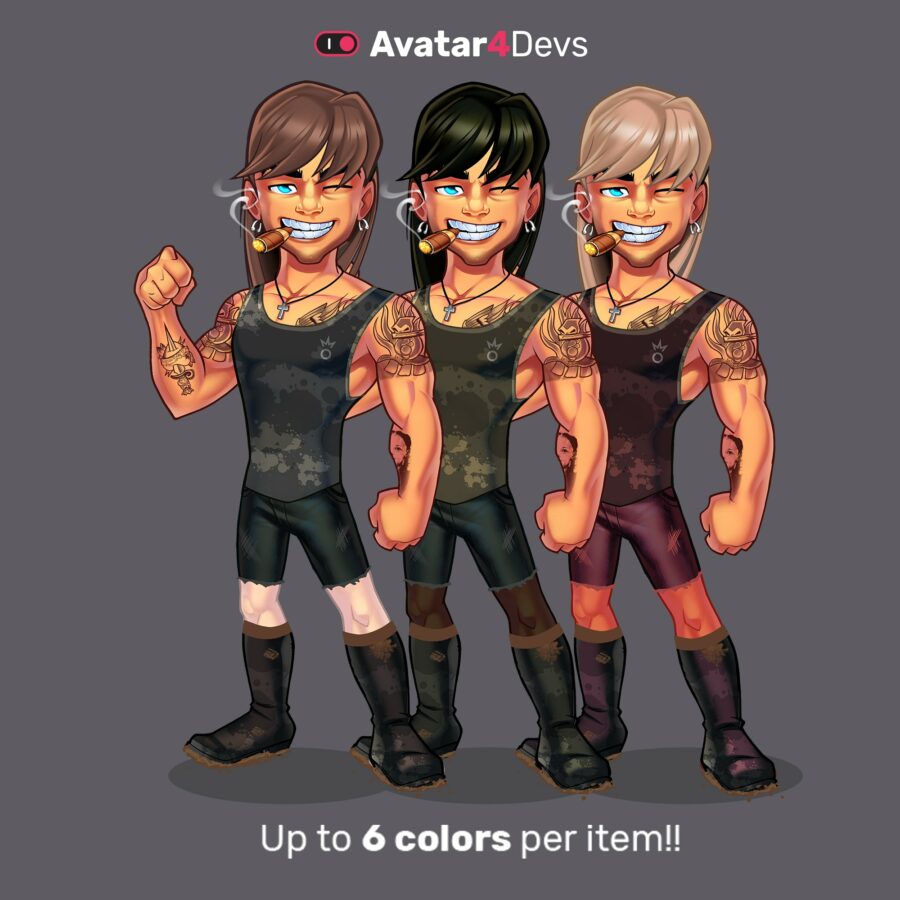6 Color variations