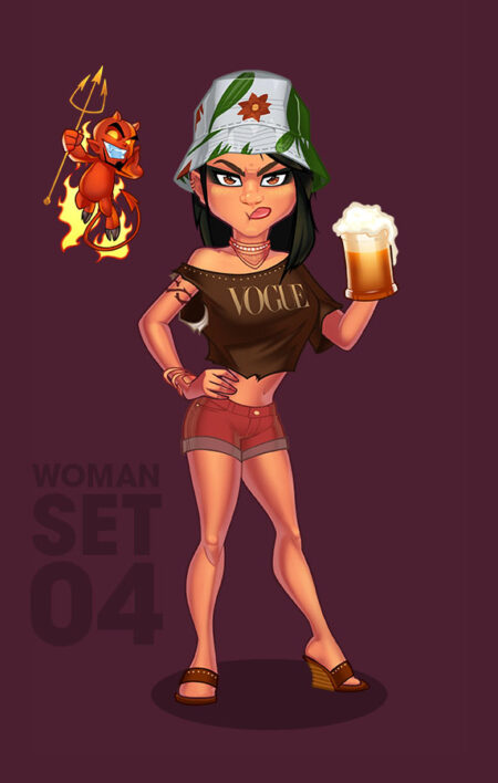 female avatar creator set 4
