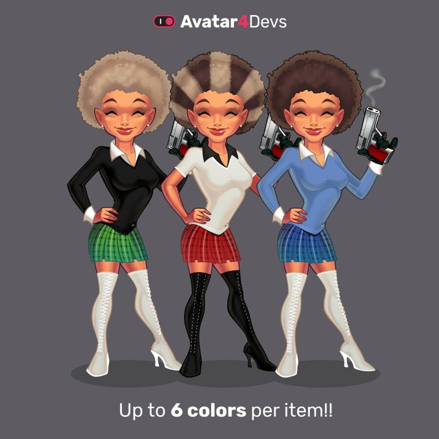 6 Color variations