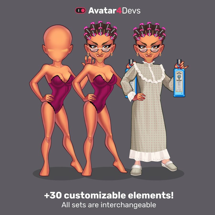 30 customisable elements