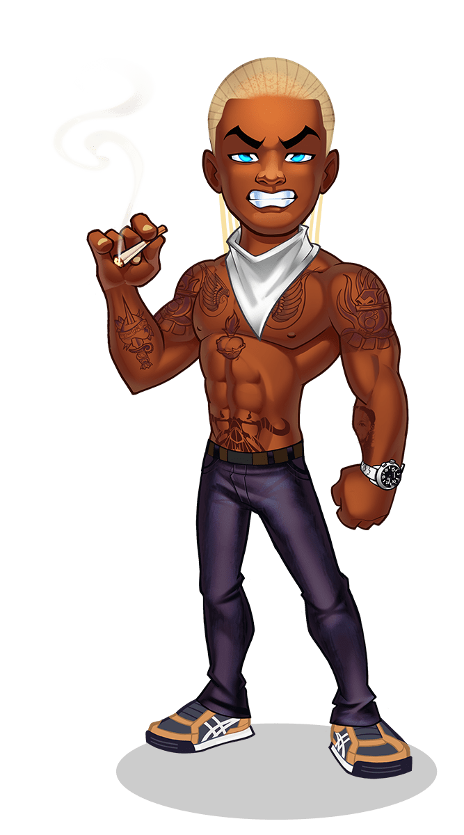 hip hop man avatar