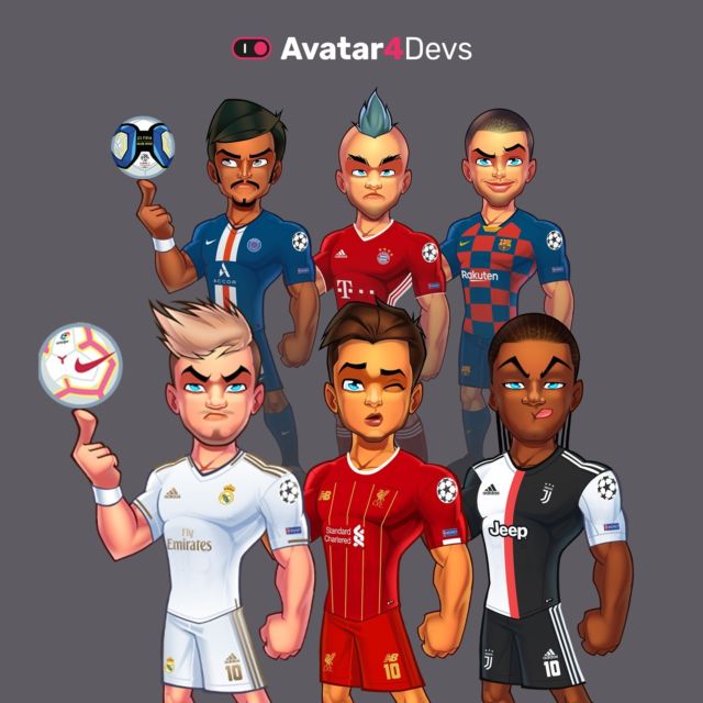 You can customise your avatar with your preferred football team uniform: Real Madrid, FC Barcelona, Juventus, Bayern Munich, PSG, Liverpool… ⚽⁠
Link in bio 🤟🤟🤟⁠
.⁠
.⁠
.⁠
.⁠
#developer #webdeveloper #developers #softwaredeveloper #developerlife #frontenddeveloper #appdeveloper #gamedeveloper #webdevelopers #fullstackdeveloper #androiddeveloper #iosdeveloper #developermong #backenddeveloper #websitedeveloper #recipedeveloper #developerslife #wordpressdeveloper #javascriptdeveloper #indiedeveloper #javadeveloper #propertydevelopers #gamedevelopers #softwaredevelopers #indiegamedeveloper #mobiledeveloper #developerspace #phpdeveloper