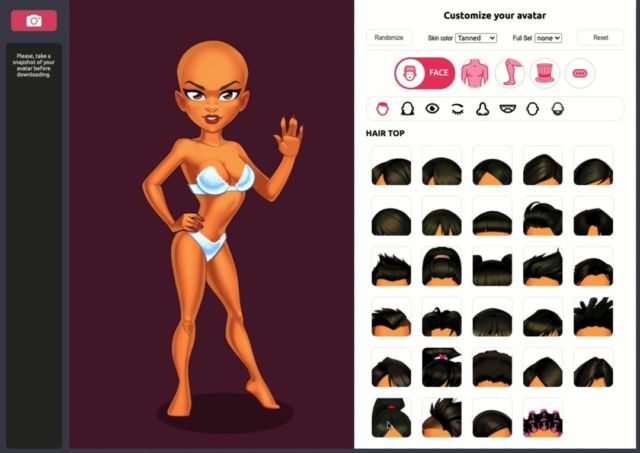 Web interface is almost finished! Available and free for personal use very soon :)

#avatarcreator #avatargirl #charactercreator #bitmoji #avatarredit #stockdesign #avatar #characterart #nftart #nftcollector #nfts